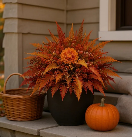 Autumn Splendor Floral Arrangement – Instantly Give Your Home & Garden a Warm Autumn Atmosphere