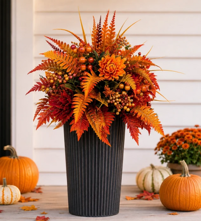 Autumn Splendor Floral Arrangement – Instantly Give Your Home & Garden a Warm Autumn Atmosphere
