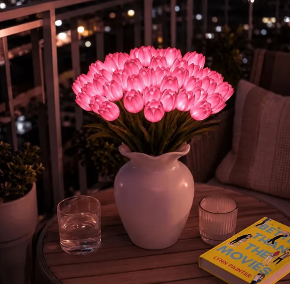 Tulpenlamp LED – 15 Stuks Sfeerverlichting